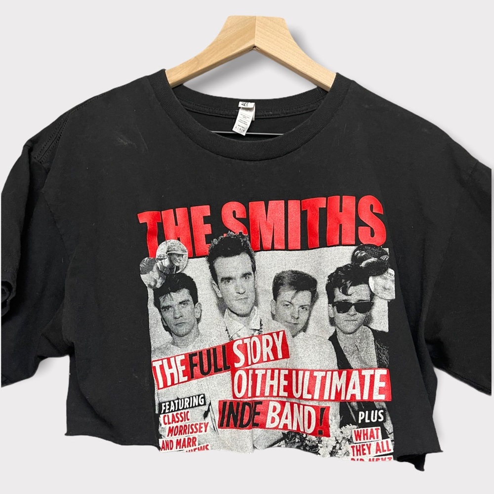 The Smiths Band Tee Cropped